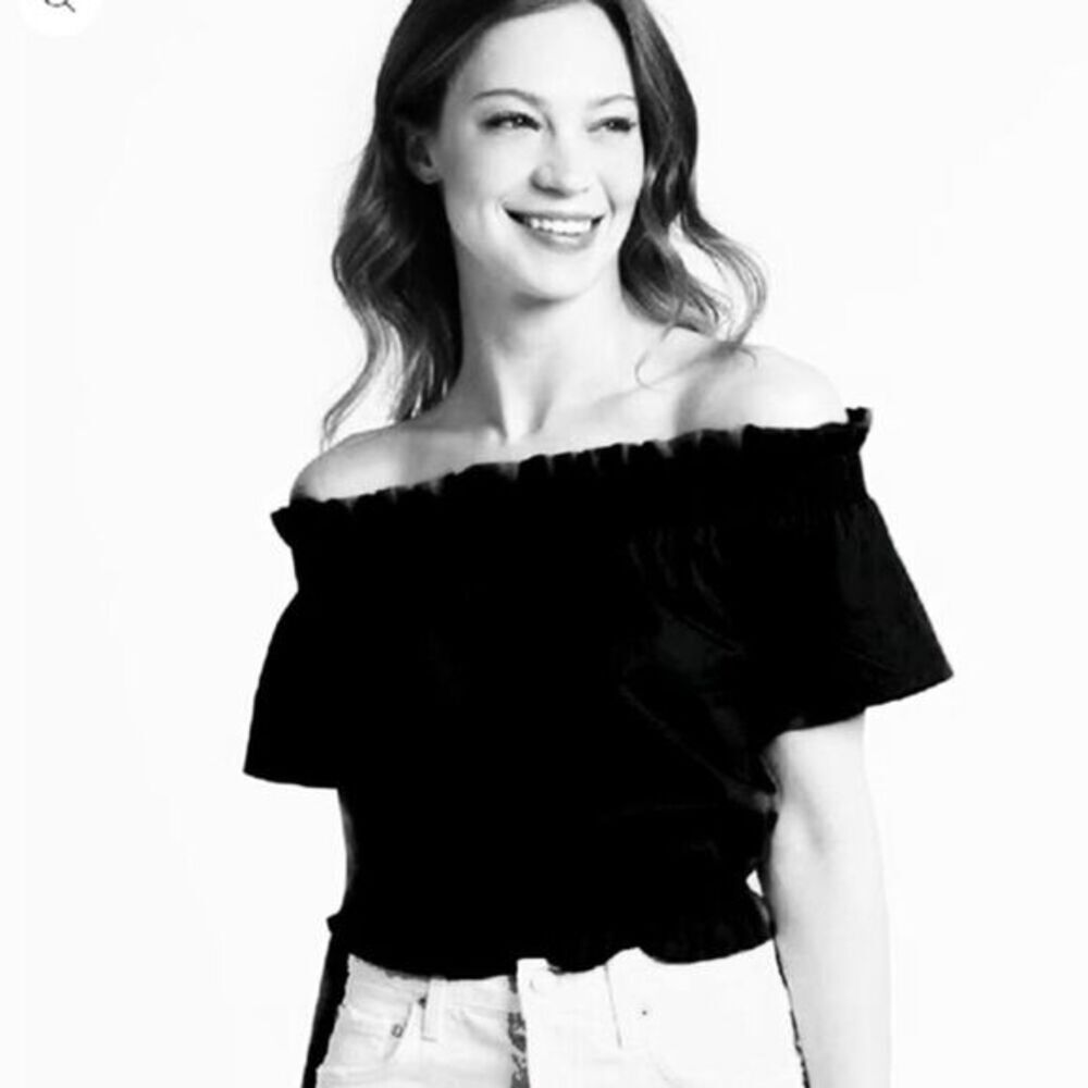 J. Marie shelby top in black size small